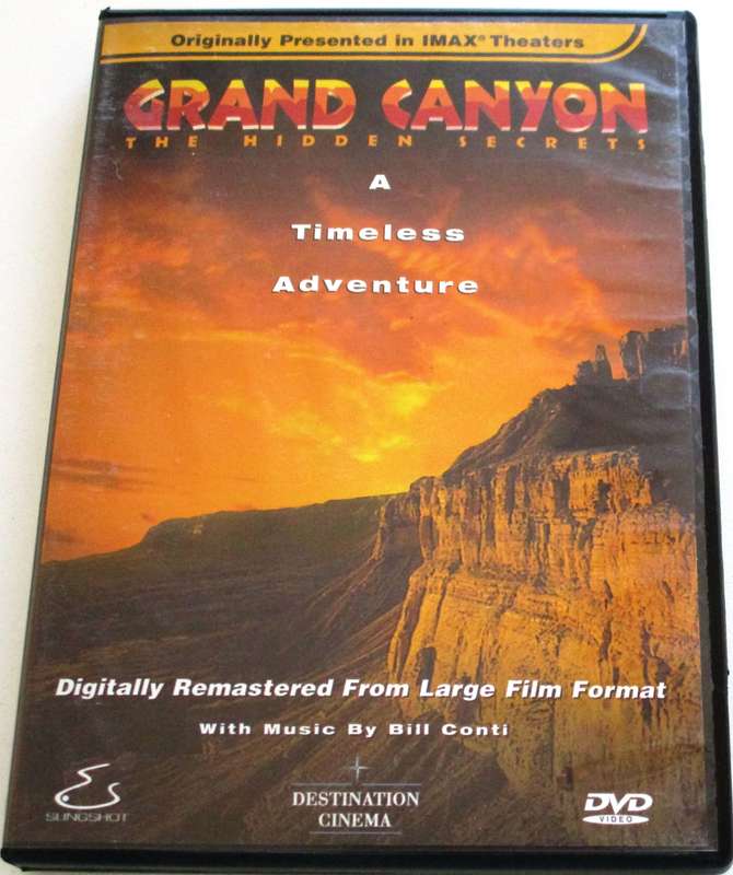 GRAND CANYON The Hidden Secrets DVD [BBOX 4]