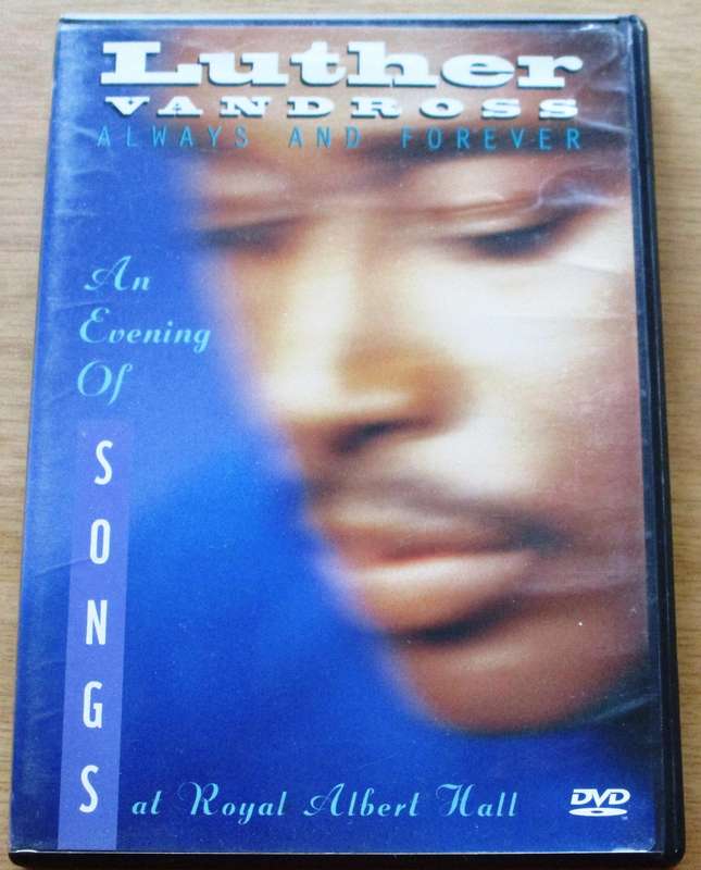 LUTHER VANDROSS Always and Forever DVD  [OFFICE DVD SHELF]