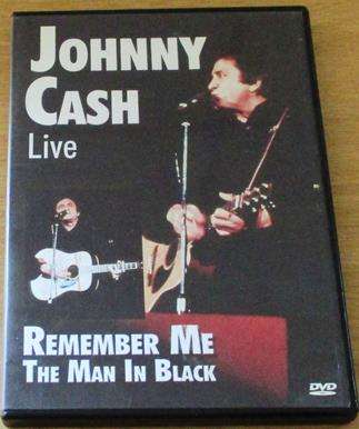 JOHNNY CASH Live Remember Me the Man in Black DVD