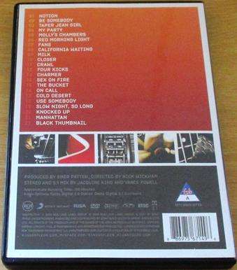 KINGS OF LEON Live at the O2 London England DVD