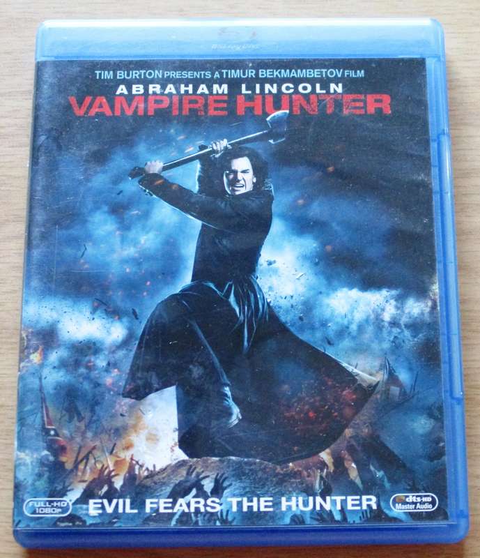 ABRAHAM LINCOLN VAMPIRE HUNTER BLU RAY