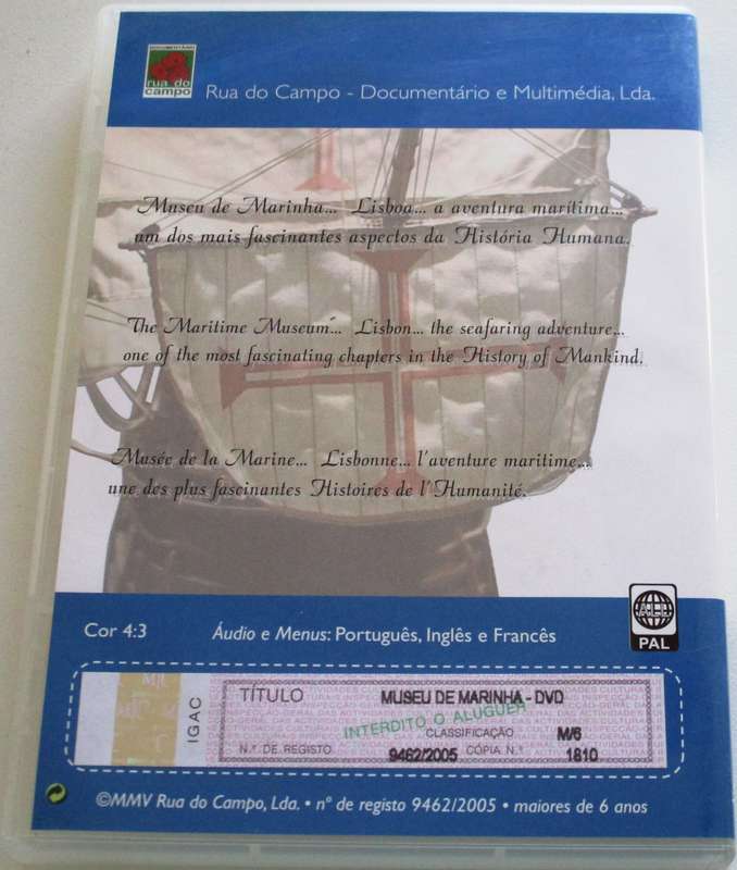 MUSEU DE MARINHA Lisboa Portugal DVD [BBOX 3]