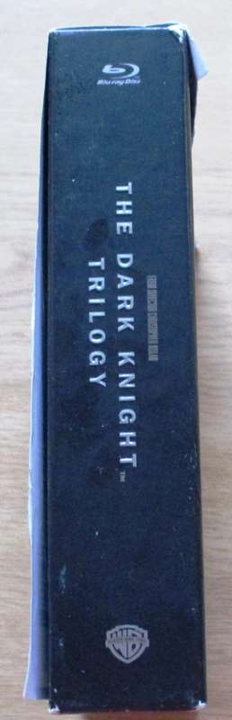 THE DARK KNIGHT TRILOGY BLU RAY BOX SET [Batman Begins + The Dark Knight + The Dark Knight Rises]