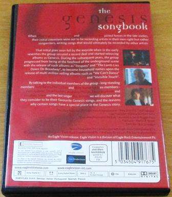 GENESIS Songbook DVD