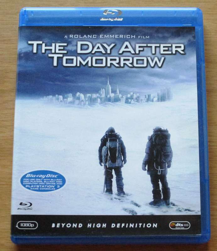 THE DAY AFTER TOMORROW BLU RAY