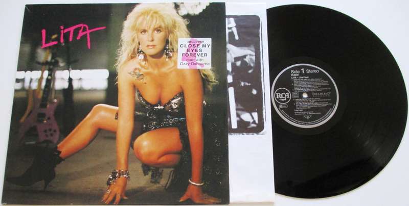 LITA FORD Lita LP VINYL Record