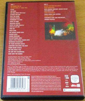 QUEEN Live at the Bowl 2xDVD