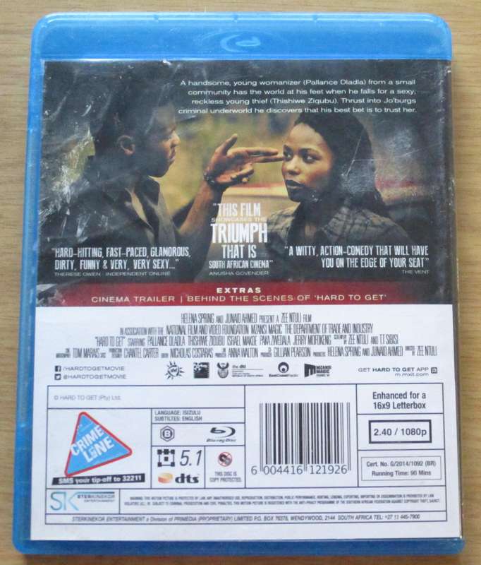 HARD TO GET BLU RAY