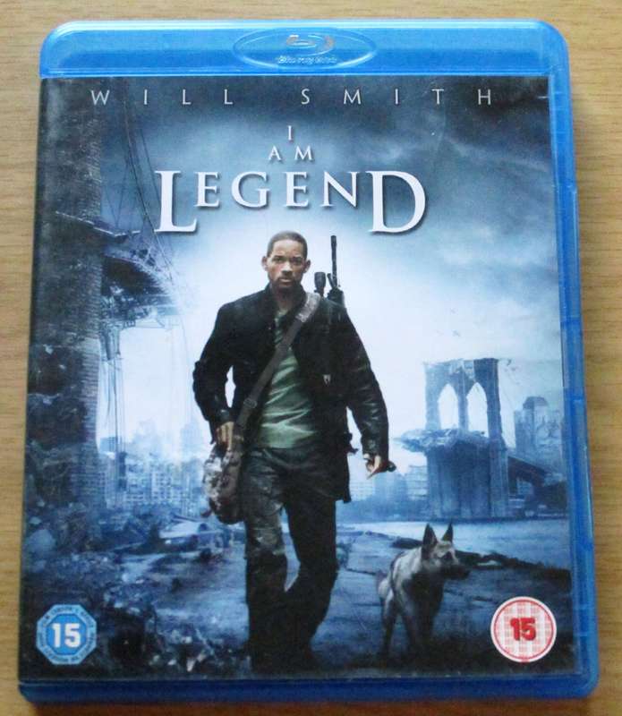 I AM LEGEND Will Smith BLU RAY