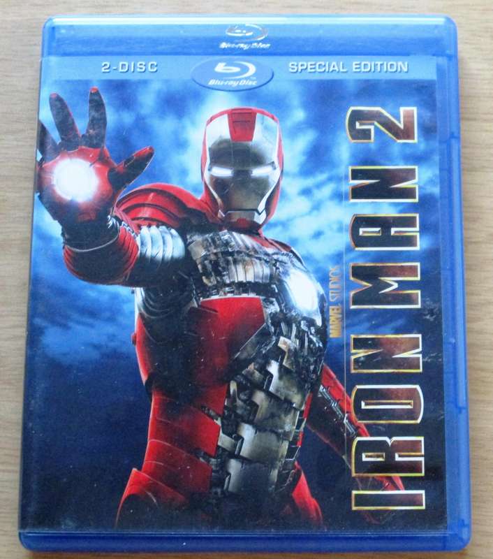 IRON MAN 2 BLU RAY