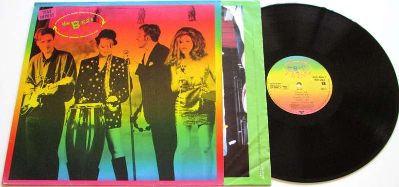 THE B-52s Cosmic Thing LP VINYL Record