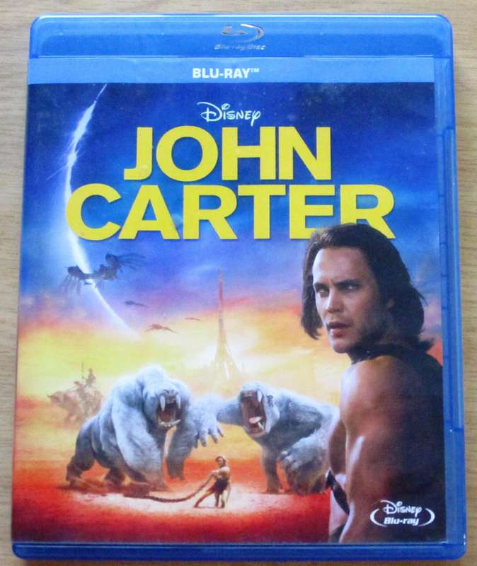 JOHN CARTER BLU RAY [BLU RAY SHELF]
