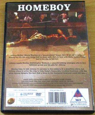 HOMEBOY Mickey Rourke Christopher Walken DVD [BBox 13]