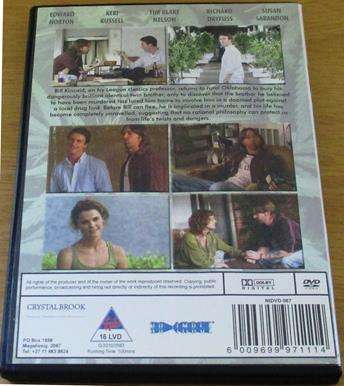 LEAVES OF GRASS Edward Norton DVD [BBox 13]