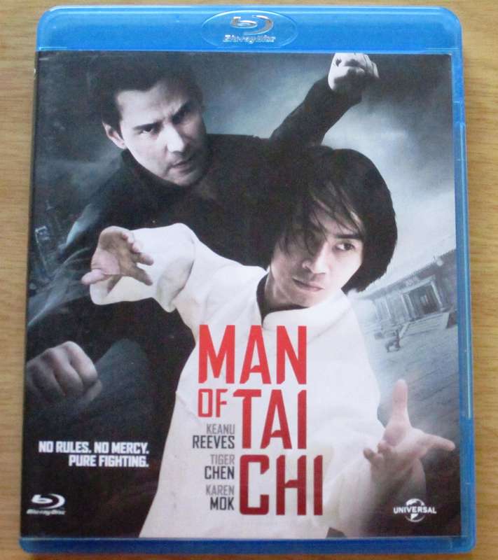 MAN OF TAI CHI Keanu Reeves  BLU RAY [BLU RAY SHELF]