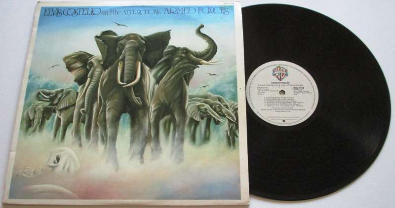 ELVIS COSTELLO AND THE ATTRACTIONS Armed Forces LP VINYL Record