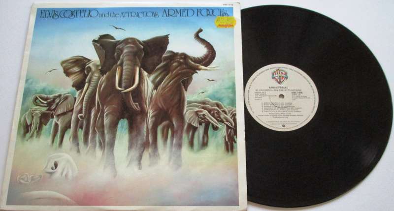 ELVIS COSTELLO AND THE ATTRACTIONS Armed Forces LP VINYL Record