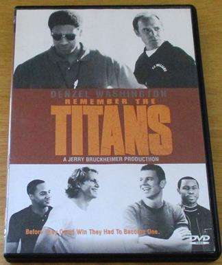 REMEMBER THE TITANS Denzel Washington DVD [BBox 13]