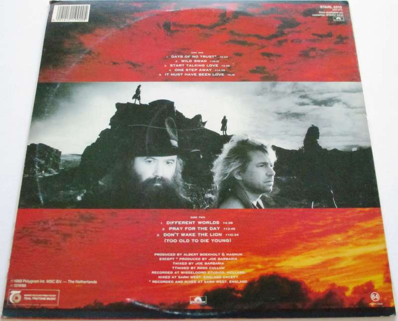 MAGNUM Wings of Heaven LP VINYL Record