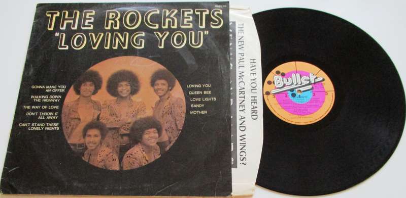 THE ROCKETS Loving You LP VINYL Record