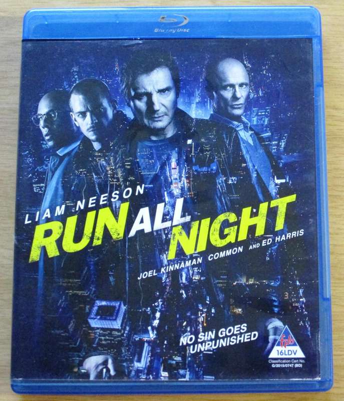 RUN ALL NIGHT Liam Neeson BLU RAY [BLU RAY SHELF]