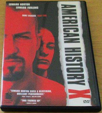 AMERICAN HISTORY X Edward Norton DVD [BBox 13]