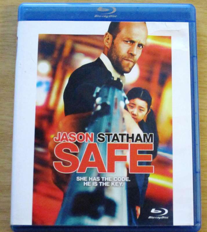 SAFE Jason Statham BLU RAY [BLU RAY SHELF]
