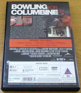 BOWLING FOR COLUMBINE DVD [BBox 13]