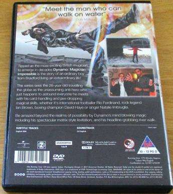 DYNAMO Magician Impossible DVD [BBox 13]