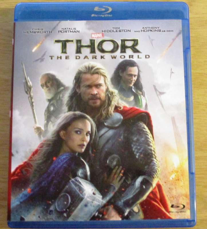 THOR The Dark World BLU RAY [BLU RAY SHELF]
