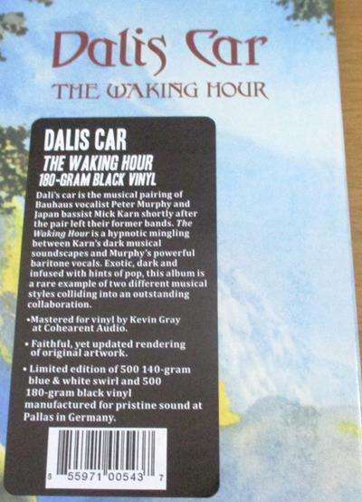 DALIS CAR The Waking Hour Ltd Edition LP VINYL Record