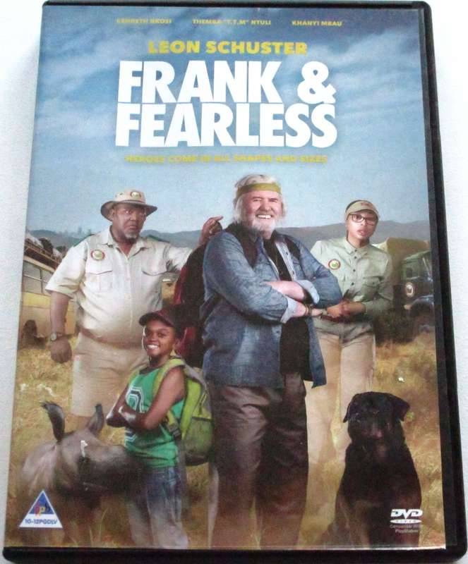 FRANK & FEARLESS Leon Schuster DVD [SA SHELF]