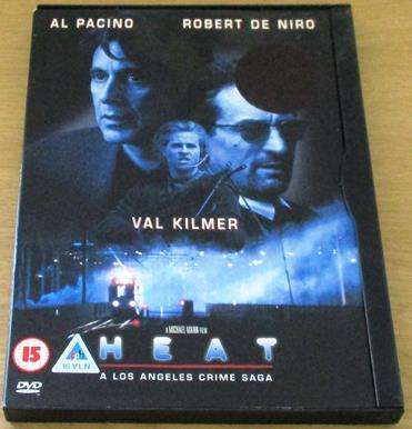 HEAT Al Pacino Robert De Niro DVD [BBox 13]