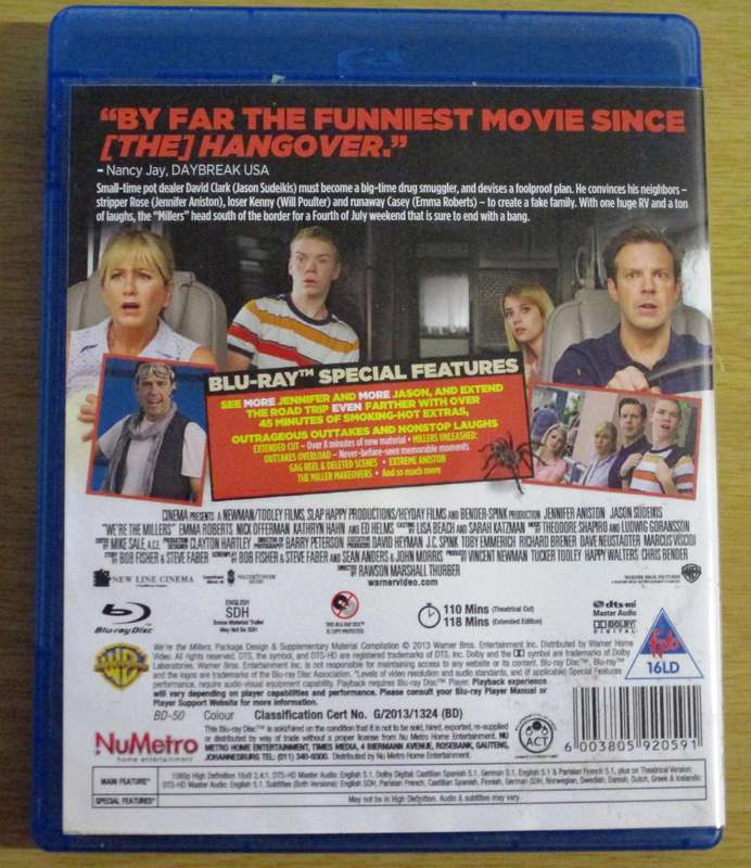 We're the Millers Extended Cut BLU RAY
