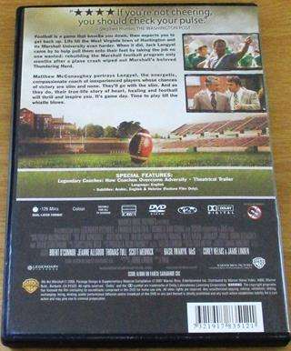WE ARE MARSHALL Matthew McConaughey DVD [BBox 13]