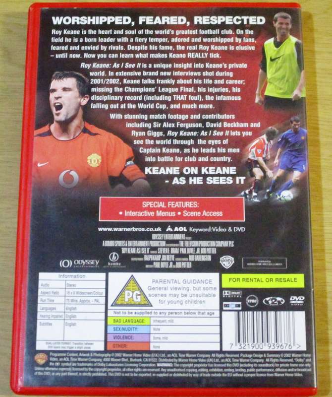 ROY KEANE: As I see it [BBOX 2] Region 2