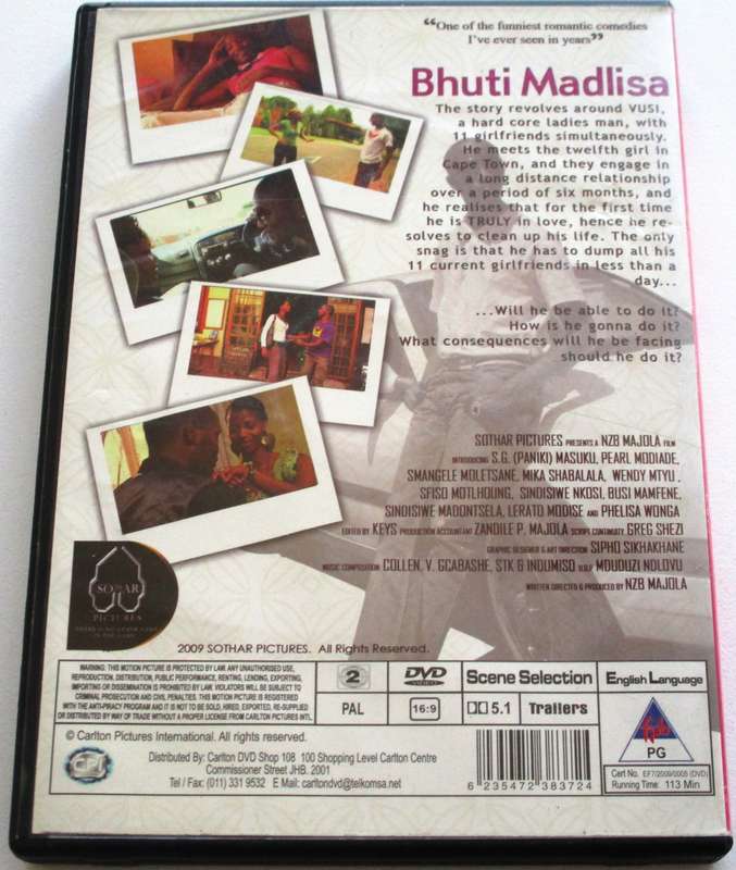 BHUTI MADLISA Dumping 11 girlfriends in one Day is a Tough Task DVD [SA SHELF]