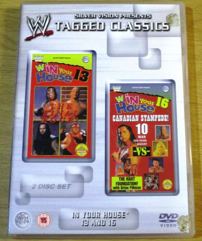 WWE In Your House 13 + 16 2xDVD [BBOX 2] Region 2