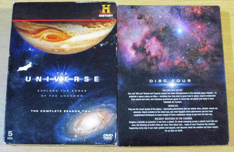 THE UNIVERSE Complete Season 2 5xDVD History Channel [BBOX 1] Region 2