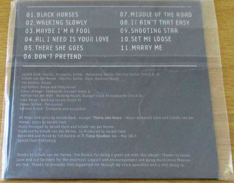 GERALD CLARK Follow the River CD [Cardsleeve box]
