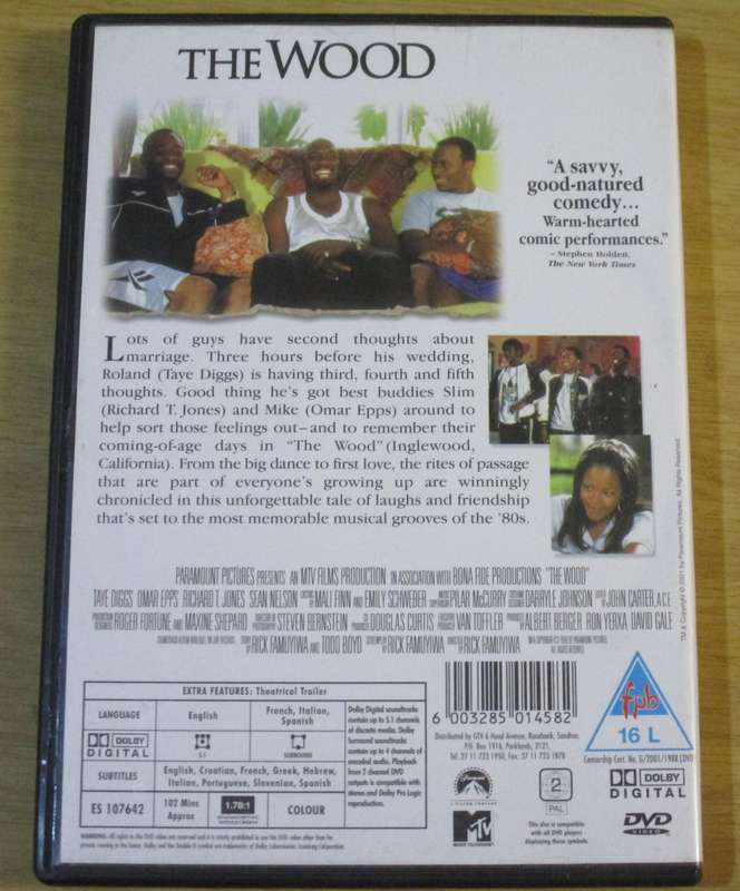 THE WOOD DVD [BBOX 1] Region 2