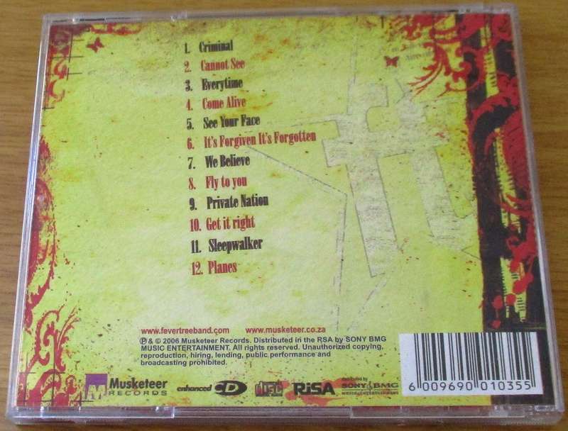 FEVERTREE Under a New Regime CD [Zx8]