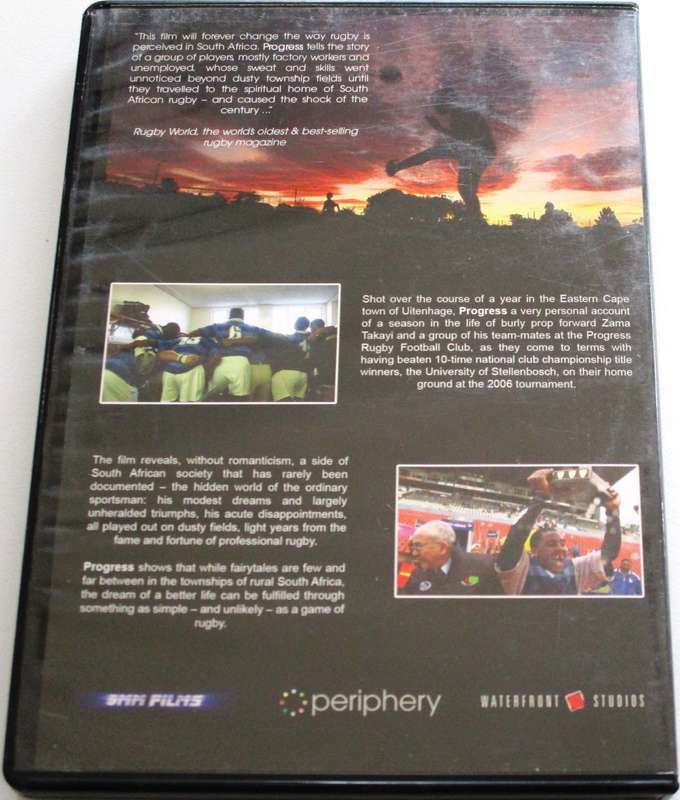 PROGRESS South African Rugby Story DVD [SA SHELF]