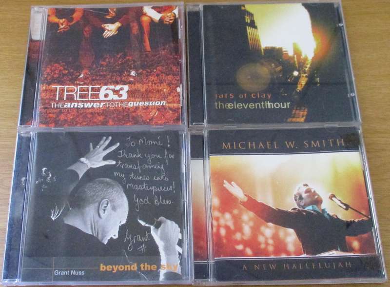 WHOLESALE LOT Religious CDS Michael W. Smith, Grant Nuss, Jars of Clay, Tree63 [Classical Box 2]