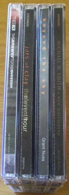 WHOLESALE LOT Religious CDS Michael W. Smith, Grant Nuss, Jars of Clay, Tree63 [Classical Box 2]