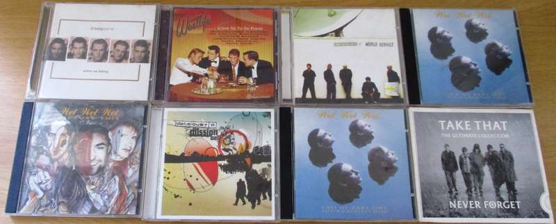 WHOLESALE LOT Boy Bands 8xCDs Pop [Classical Box 2]