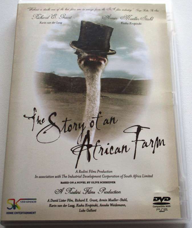 THE STORY OF AN AFRICAN FARM DVD [SA SHELF]