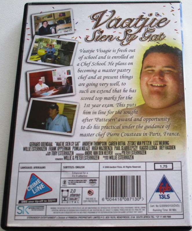 VAATJIE SIEN SY GAT DVD [SA DVD SHELF]