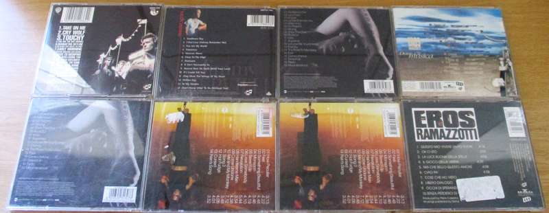 WHOLESALE LOT Male Pop Singers  8xCDs [Classical Box 3]