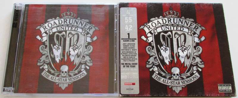 ROADRUNNER UNITED The All Star Sessions CD+DVD [msr]